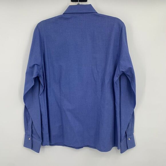 FSU Cutter & Buck NWT Women's Shirt  Blue Oxford Long Sleeve Button Up‎ Size L - Picture 3 of 8